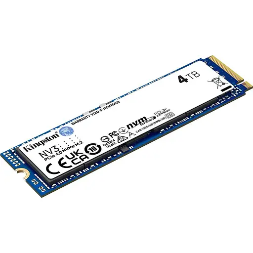 Накопитель SSD Kingston m.2 NVMe 4TB NV3 PCIe 4.0 (SNV3S/4000G) - фото 2