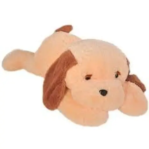 Большая игрушка Alina собака Тузик 140 см персиковая