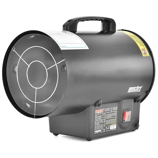 Газова теплова гармата HECHT 3015 15 кВт, площа обігріву 100 кв.м., сірий, підлоговий - фото 1