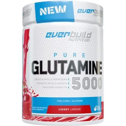 Аминокислота Everbuild Nutrition Glutamine Вишневый лимонад 300 г