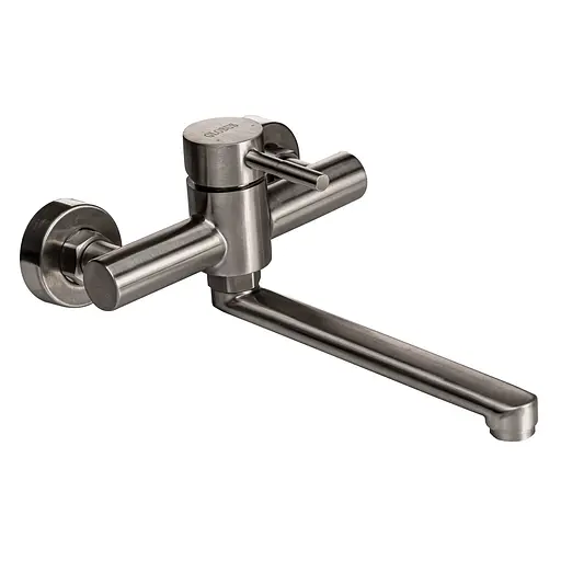 Змішувач для кухні Globus Lux Alpen SBT1-104 Нержавіюча сталь - фото 1