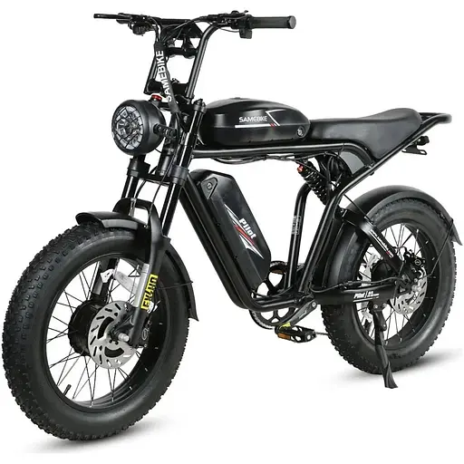 Електровелосипед Samebike Pilot M20 SR Dual Batteries Black [123391] - фото 3