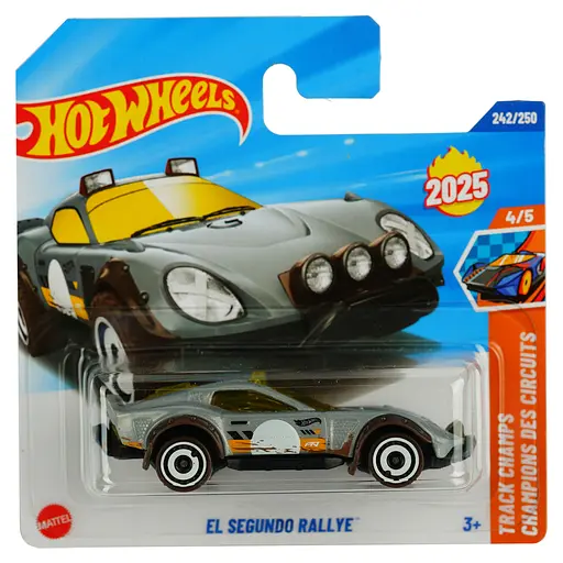 Уценка. Базовая машинка Hot Wheels Track Champs El Segundo Rallye серая (5785) HYW58-N521    - фото 1