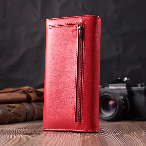 Жіночий шкіряний гаманець ST Leather 19х9.5х2 см acs0028474 - фото 7