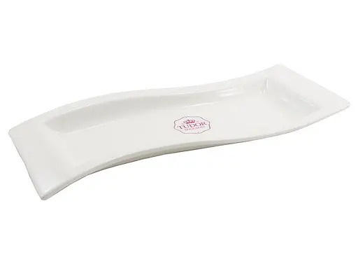 Блюдо прямокутне порцелянове Tudor ГЛАДКА 33 см (TU0161) - фото 1