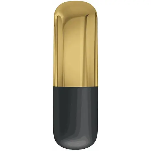 Вібратор для клітора Pretty Love Mini Massager 6 см золотий