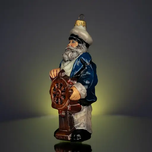 Ялинкова прикраса Різдвяні історії Капітан північних морів скло (4820001154818) - фото 2