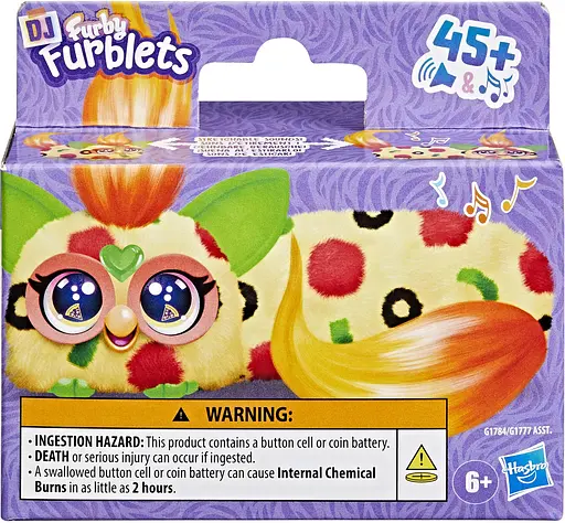 Іграшка інтерактивна Hasbro DJ Furblets Rain-Bow-Kat Mini Electronic Plush Toy (G1784) - фото 2
