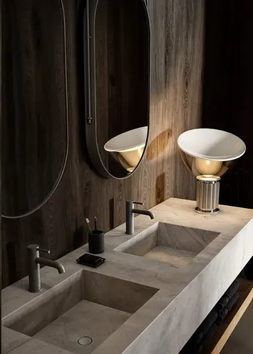 Смеситель для умывальника Kohlman Axel graphite низкий QB100AG Графит - фото 3