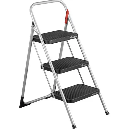 Лестница Rolser Taburete M/11 UNE 3 ступени Antracita (MET004-1021) - фото 1