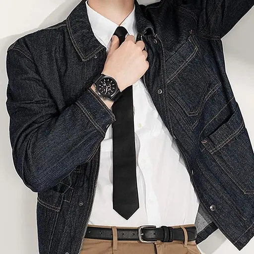 Чоловічий годинник SUPBRO, нержавіюча сталь, 30 м, водонепроникний, дизайнерський, з датою, аналоговий діловий годинник - фото 5