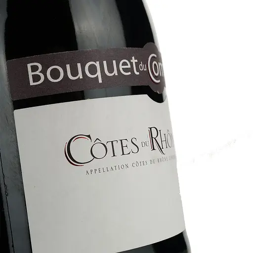 Вино Bouquet Du Comtat Aop Cotes Du Rhone червоне сухе 0,75 л - фото 5