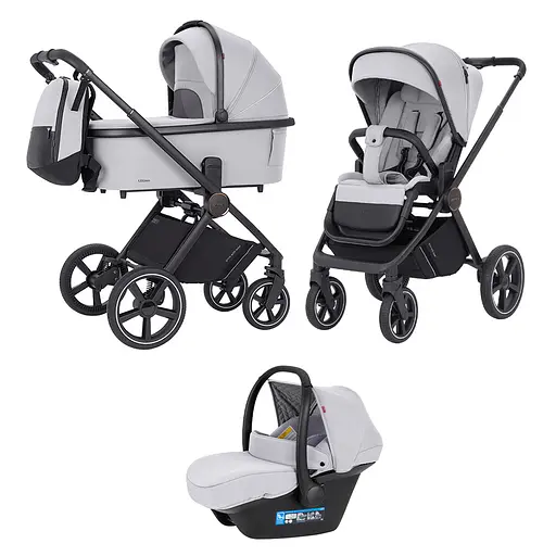 Коляска универсальная CARRELLO Ultimo CRL-6519 (3in1) Arctic Grey /1/[CD]