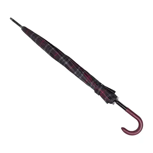 Парасоля-тростина Yiwu HP-23-4R напівавтомат складна 117 см червона - фото 3