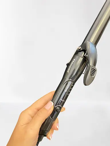 Професійні плойки для локонів щипці для завивки волосся Mozer 6627 плойка локон титан - фото 3
