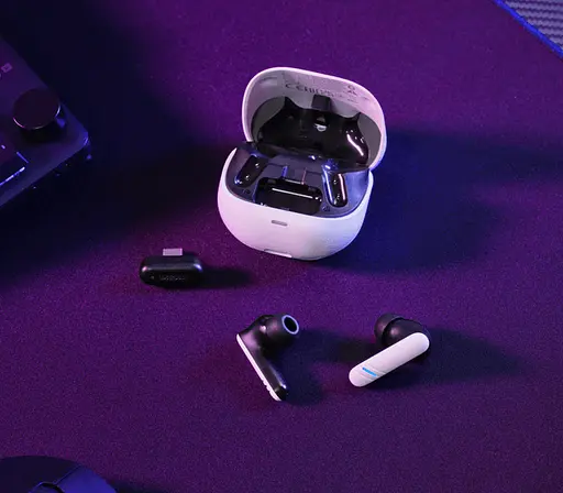 Наушники TWS GTX 409 Oxxie Earbuds BT 5.3, ENC, SBC, микрофон, белый Trust teh0013070 - фото 3