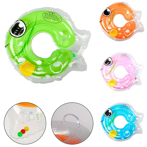 Надувний круг для купання на шию Рибка BT-IG-0091 (В асортименті) - фото 2