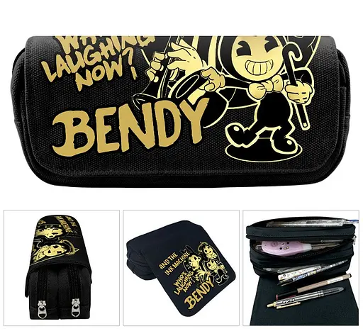 Пенал GeekLand Бенди Bendy and the Ink Machine чернильный дьявол BM 21.146 - фото 1