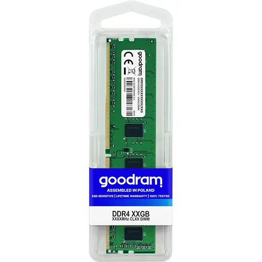 Оперативная память Goodram DDR4, 8GB/2666 (GR2666D464L19S/8G)