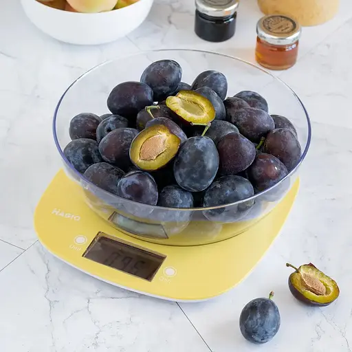 Кухонные настольные электронные весы для взвешивания продуктов Magio MG-290 с чашей для дома кухни до 5кг. - фото 5