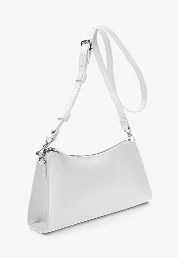 Жіноча шкіряна сумка Sally Baget біла - фото 4