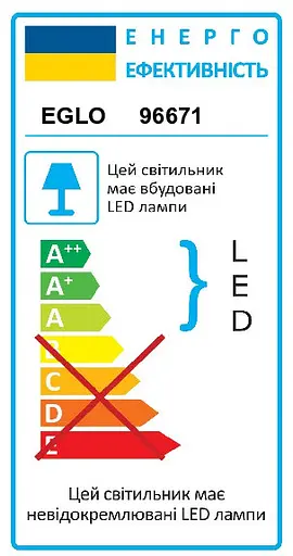 Світильник настінно-стельовий FUEVA-C/CONNECT Eglo 96671 - фото 3