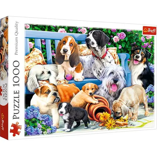 Пазл Trefl Собаки в саду 1000 ел. (10556)