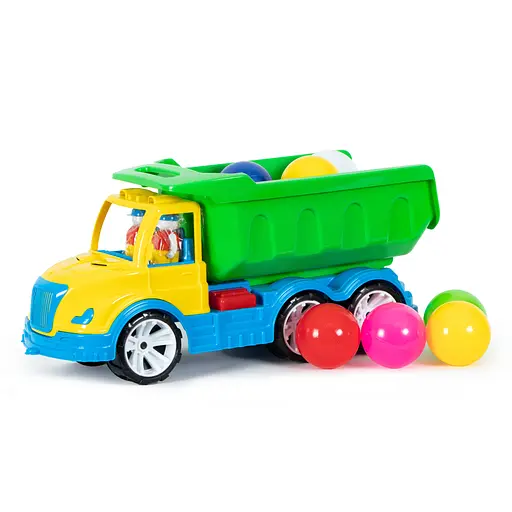 Самосвал Mati, Бамсик, с большими шариками, 009/12