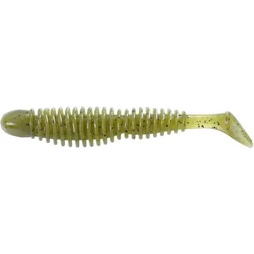 Силікон Reins Bubbling Shad 3" 001 Watermelon Seed (8 шт/уп)