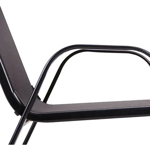 Комплект садових стільців Chomik Garden Line Cortina чорний - фото 9