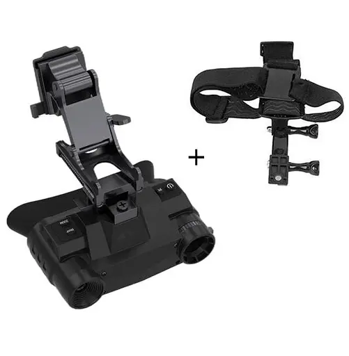 Прибор ночного видения NVG G1 + крепление на шлем Bracket + крепление на голову (940nm) - фото 2