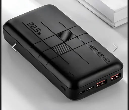 Портативна батарея XO PR187 10000 мач зовнішній акумулятор чорний - фото 3