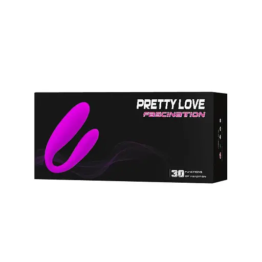 Вібратор Pretty Love Fascination 9.5 см фіолетовий - фото 8