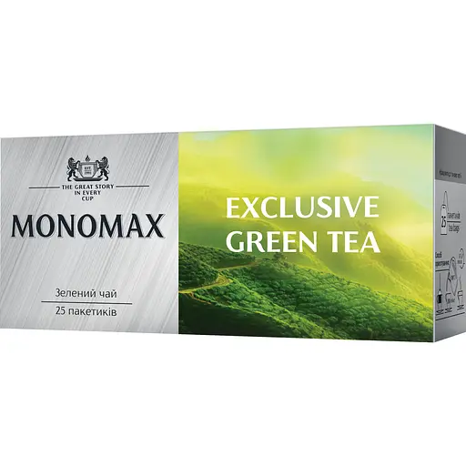 Уцінка. Чай зелений Monomax Exclusive 37.5 г (25 шт. х 1.5 г)   - фото 2