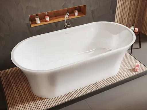 Ванна Mraggo Helga 1500x850 глянцевая 0002545 Белый - фото 2