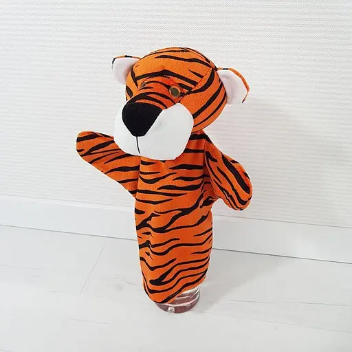 Игрушка на руку Тигр 27см - фото 3