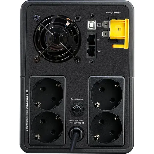 ДБЖ APC Back UPS 2200VA, (BX2200MI-GR) - фото 4