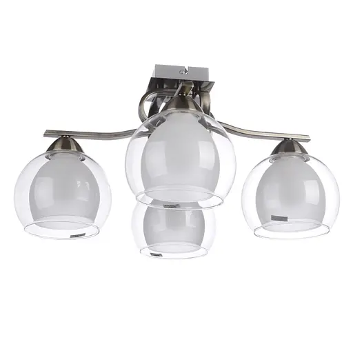 Люстра потолочная Brille классическая в зал E27 60W BZ (LK-251C/4)