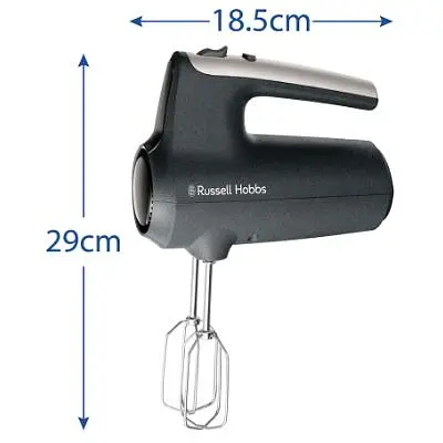 Миксер без чаши Russell Hobbs Matte Charcoal Hand Mixer 27151-56 - фото 3