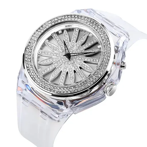 Жіночий наручний годинник Skmei 1536 (Білий) - фото 2