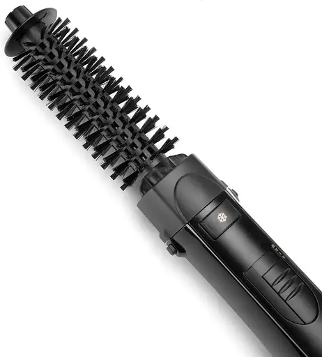 Фен-щетка BaByliss Smooth Finish, 1200 Вт, 3 режима, ионизация, холодный обдув, керамика, черный - фото 4