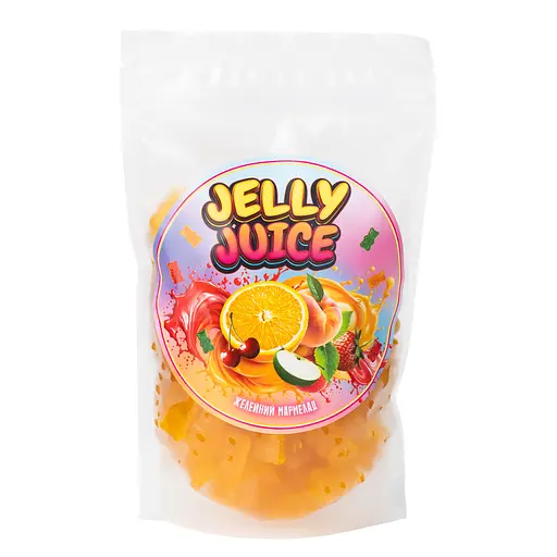 Желейний мармелад Jelly Juice Funny Bears Персиковий з натуральним соком 300 г