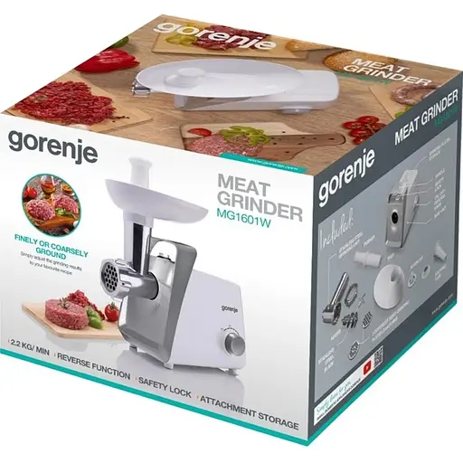 Мясорубка Gorenje MG1601W - фото 5