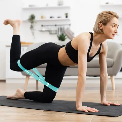 Набор резинок для фитнеса Gymtek 0,5-30кг синий - фото 4