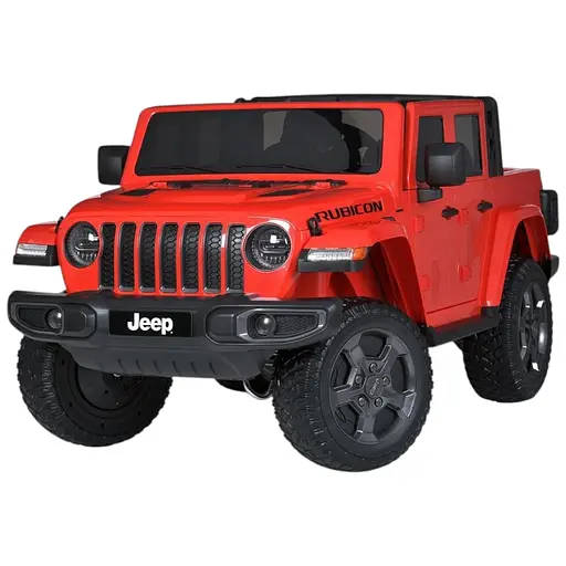 Електромобіль дитячий Bambi Джип M 5740EBLR-3 Rubicon з пультом управління і світлом Червоний
