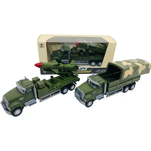 Игрушка DIY Toys Машинка военная техника в ассортименте (CJ-2155535) - фото 1