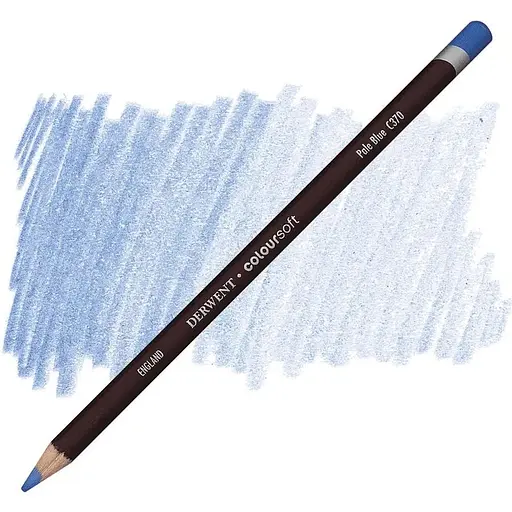 Карандаш цветной Derwent Coloursoft С370 Бледно-голубой