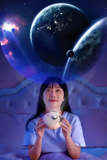 Проектор зоряного неба нічник SkyFire E18 домашній планетарій з Bluetooth - фото 4