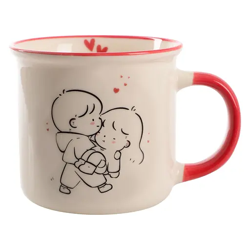 Чашка Limited Edition Hugs B 370 мл біла (GB057-E0950B)