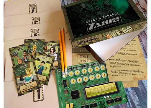 Настольная игра Ingame Quest Квест в коробке: 7 дней (ВР_7Д) - фото 3